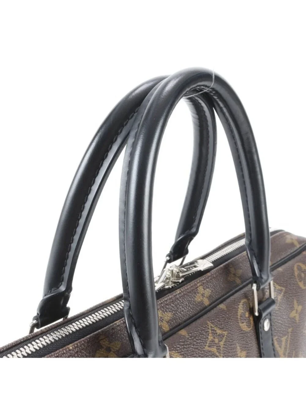 Louis Vuitton Monogram Macassar Porte Document Voyage Pdv Business Bag